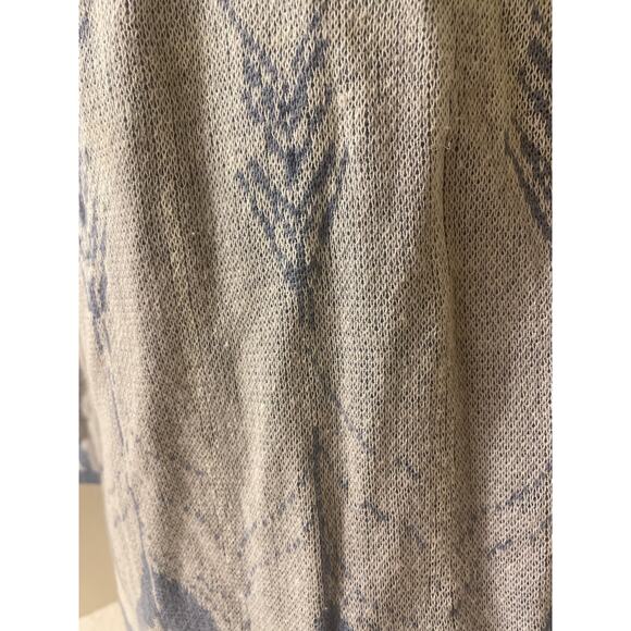 Pendleton Womens Size Small Petite Open Front Cardigan Linen Cotton Blue Knit - Picture 10 of 10